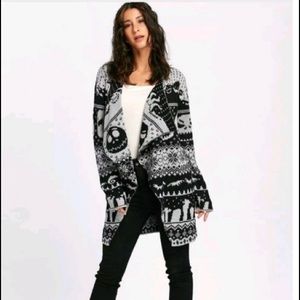 Tim Burton Nightmare Before Christmas cardigan